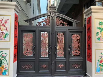 湛江电动铝艺门